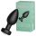 Desirel Easy Obsidian - Akku-Radio Analdildo (Schwarz)
