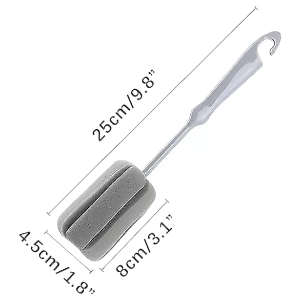 Pumpenreiniger - Penis­pumpe Reinigungs­schwamm (grau)