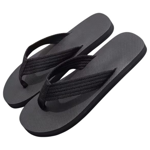 Flip-Flops mit Penis-Muster - Schwarz - 40/41
