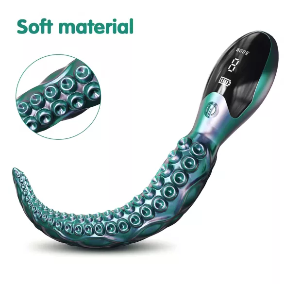 Monster Fuck - Tintenfisch-Arm Vibrator (grün)