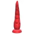 Roter ferngesteuerter Saugnapf-Oktopus-Vibrator