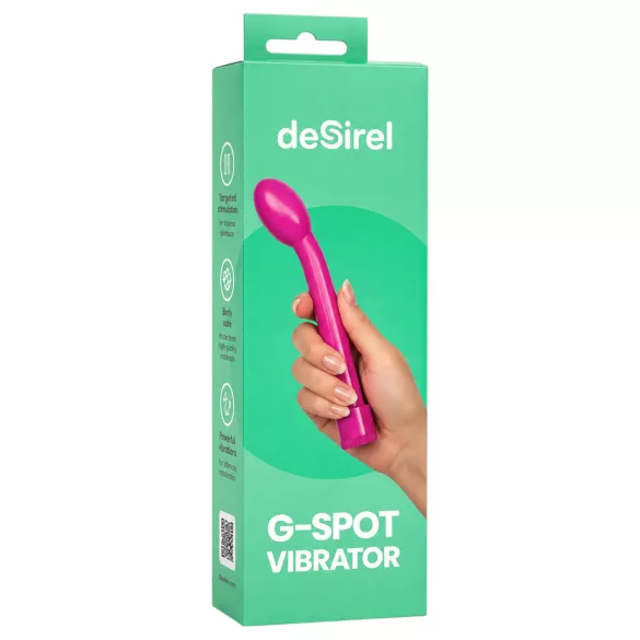 Desirel - gebogener G-Punkt-Vibrator (rosa)