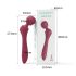 Lonely - gebogener Massagestab Vibrator (rot)