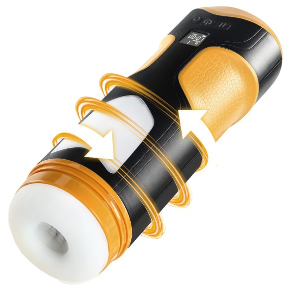 Lonely - Drehender, stoßender Masturbator (schwarz)