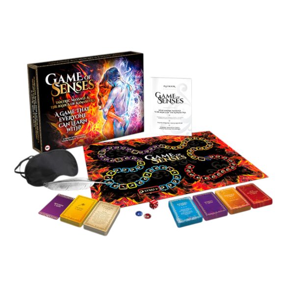 Spiel der Sinne - Erotisches Gesellschaftsspiel für Erwachsene (Englisch)