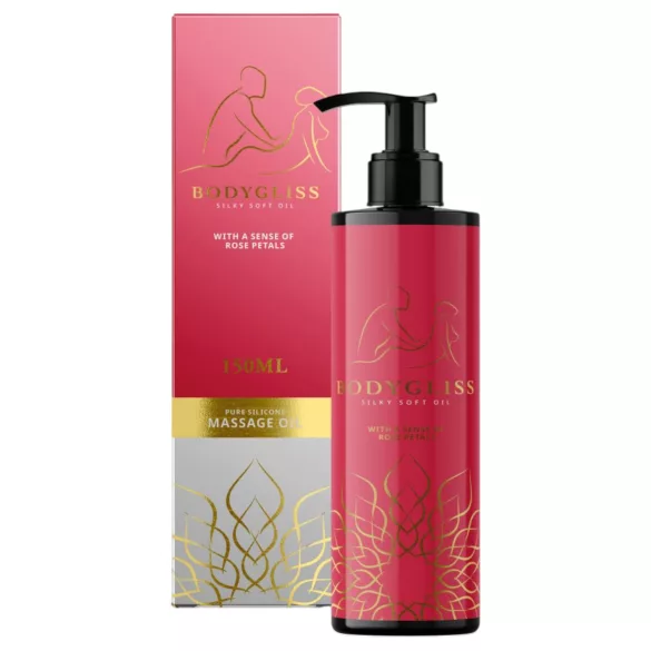 BodyGliss - Massageöl und Gleitmittel - Rose (150ml)