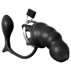   Pipedream Anal Fantasy Elite - Analplug und Peniskäfig (schwarz)