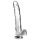 King Cock Clear 11 - Dildo mit Hoden (transparent)