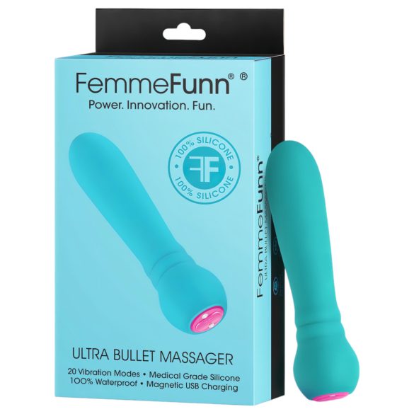 FemmeFunn Ultra Bullet - Premium Mini Vibrator (türkis)