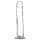 Addiction Crystal - Saugfußdildo (transparent) - 20cm