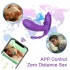 AlvUp - App-gesteuerter aufsetzbarer Vibrator (lila)