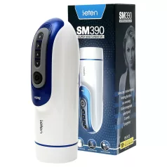 Leten SM390 - Stöhnender, wärmender Masturbator (weiß)