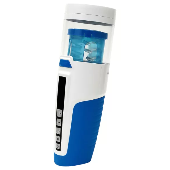 Leten SM370 - Stöhnender, rotierender Masturbator (weiß)