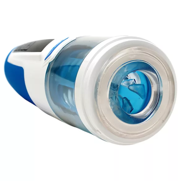 Leten SM370 - Stöhnender, rotierender Masturbator (weiß)