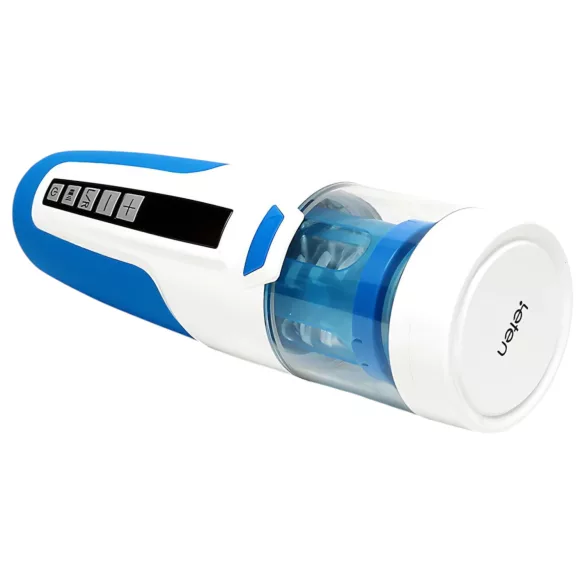 Leten SM370 - Stöhnender, rotierender Masturbator (weiß)