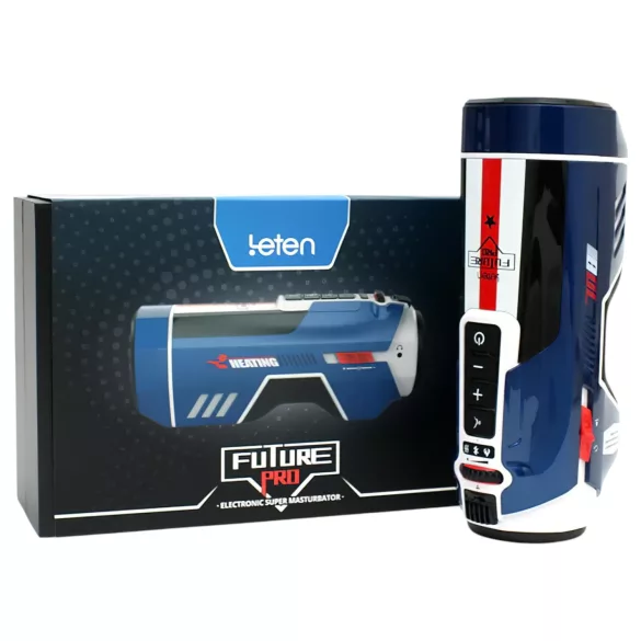 Leten SM Future Pro - Netzwerk Stoß-, Stöhn-, Kneif- und Wärmemasturbator (blau)