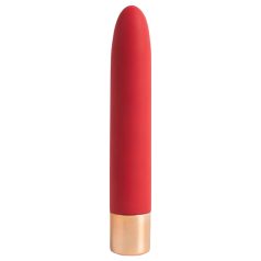 Charming Vibe Desire - wiederaufladbarer Stabvibrator (rot)