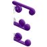 Snail Vibe Duo - Akku, 3in1 stimulierender Vibrator (Lila)