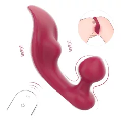 Sex HD Chomper - Klitoris- und Anal-Vibrator (rot)