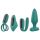 Sex HD - Wiederaufladbares Vibro-Set mit Fernbedienung, 4-tlg. (Grün)