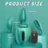 Sex HD - Wiederaufladbares Vibro-Set mit Fernbedienung, 4-tlg. (Grün)