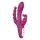 Sex HD Joker - Akku, wasserdichter Dreifach-Vibrator (lila)