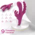 Sex HD Joker - Akku, wasserdichter Dreifach-Vibrator (lila)