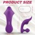 Sex HD Chomper - Wasserfester Klitoris- und Analvibrator (Lila)