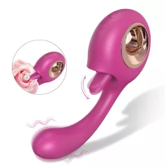 Sex HD - Leck- und G-Punkt-Vibrator (rot)