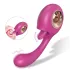 Sex HD - Leck- und G-Punkt-Vibrator (rot)