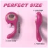 Sex HD - Leck- und G-Punkt-Vibrator (rot)