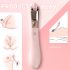 Sex HD - Wasserdichter Akku-Vibrator mit Reizrädchen (Pink)