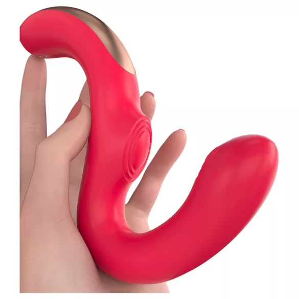 SEX HD Genie - G-Punkt und Klitorisstimulator (rot)