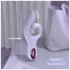 Sex HD - G‑Punkt-Vibrator mit Klitorisstimulator (lila)