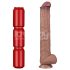 Lovetoy - Doppelschicht-XXL-Dildo - 36,5 cm - (natur)