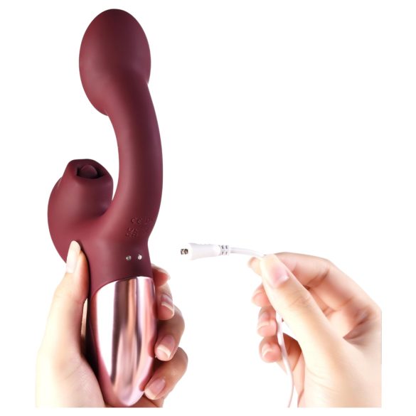 Magic Motion Magic Ponder - 2in1 Klitorisarm-Vibrator (Bordeaux)