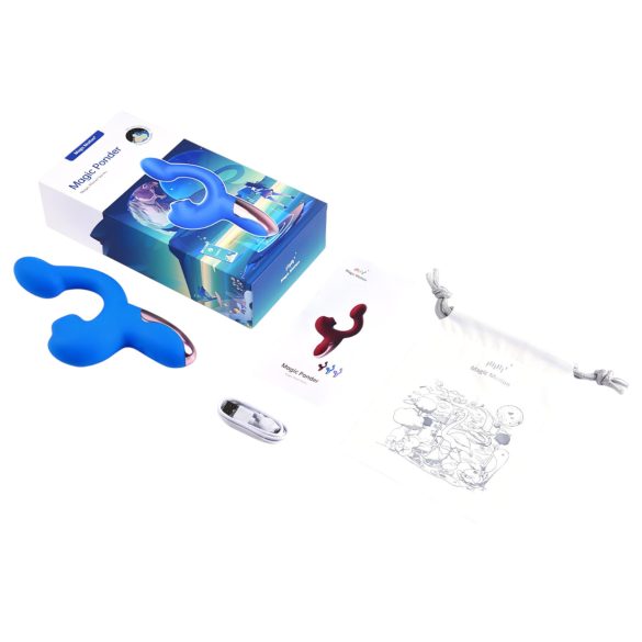 Magic Motion Magic Ponder - 2-in-1 Klitoris-Vibrator mit Arm (Blau)