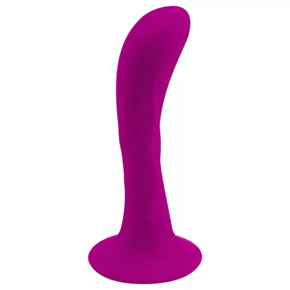 Pretty Love Baile - gebogener Analplug mit Saugnapf (pink)