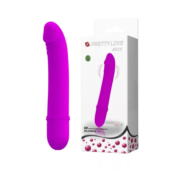 Pretty Love Beck - wasserdichter G-Punkt Vibrator (Pink)