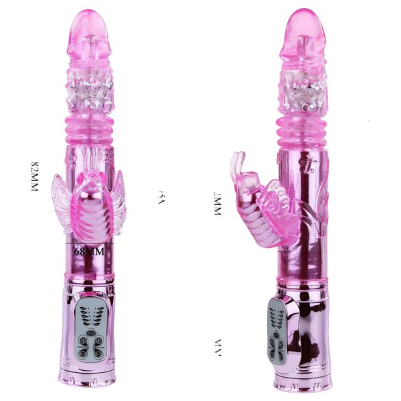 Baile - Schmetterling- und Klitoris-Vibrator (pink)