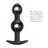 Pretty Love - Analkugel-Dildo (schwarz)