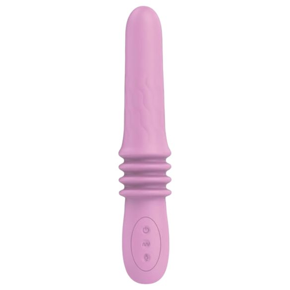 Pretty Love Susie - Wiederaufladbarer, wasserdichter Stoßvibrator (Pink)