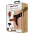 Pretty Love Harness - universeller Strap-on - 17 cm (schwarz)