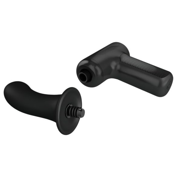 Pretty Love Dj Doctor - Stoßpistolen-Vibrator für Damen (Schwarz)