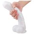 Sex-HD Martin: Naturgetreuer Saugfuß-Dildo (Weiß)