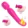 Sex HD Iris - 2-motoriger Wärmender Massagevibrator (Pink)