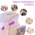 Sex HD Iris - 2-motoriger Erwärmungs-Massagevibrator (lila)
