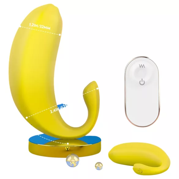 Sex HD - App-gesteuertes Vibro-Ei (gelb)