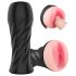 Sex HD Marcus - Lebensechte Vagina in Hülle (schwarz-natur)