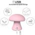 Magic Mushroom - Akku-Gesichtsmassagegerät (Rosa)